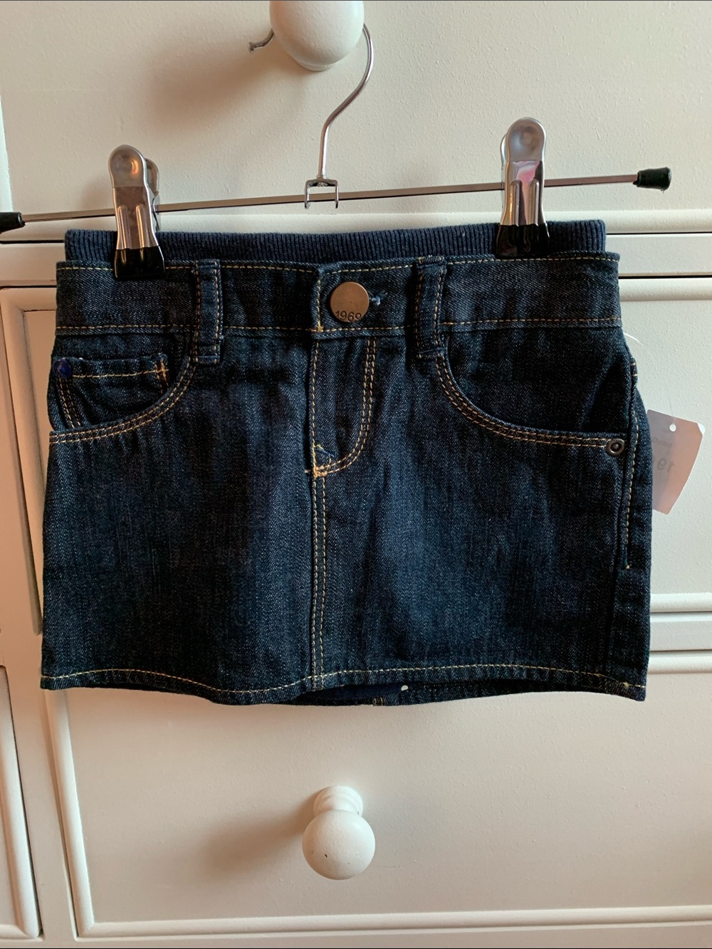 GAP Dark Blue Denim Girls' Mini Skirt